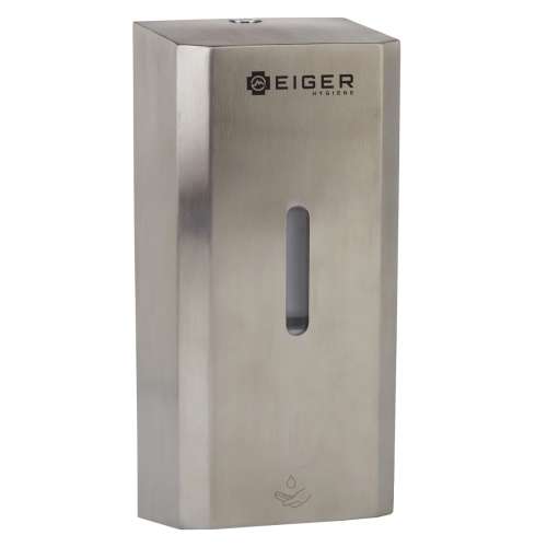 Eiger Wall Mounted Stainless Steel Automatic Sanitizer Dispenser - 1L
