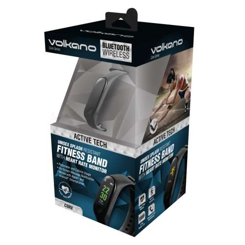 Volkano Active Tech Core Series Smart Band - Black