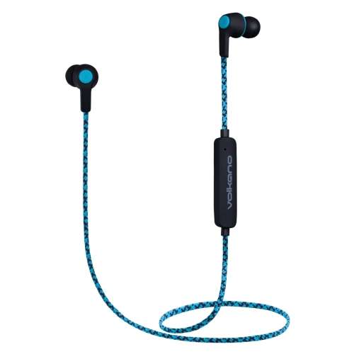 Volkano Moda Series Bluetooth Earphones - Blue