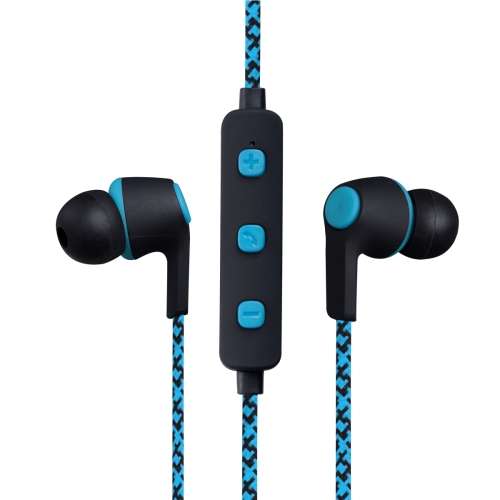 Volkano Moda Series Bluetooth Earphones - Blue