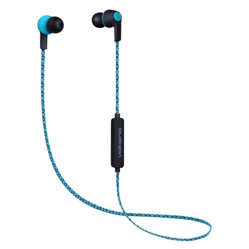 Volkano Moda Series Bluetooth Earphones - Blue