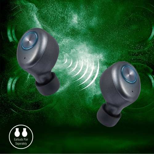 Volkano Sync Series True Wireless Earphones with Charging Carry Case