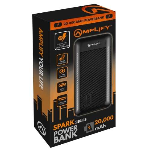 Amplify Spark Series 20000mAh Power Bank