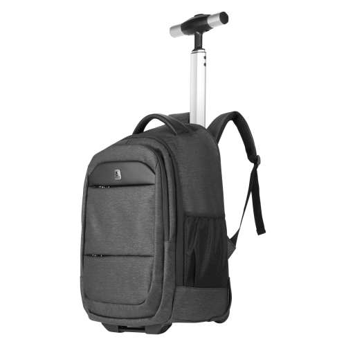Volkano Falcon Series Trolley Backpack - Black/Charcoal