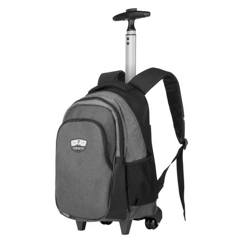 Volkano Winner Series Trolley Backpack - 22L - Grey Melange
