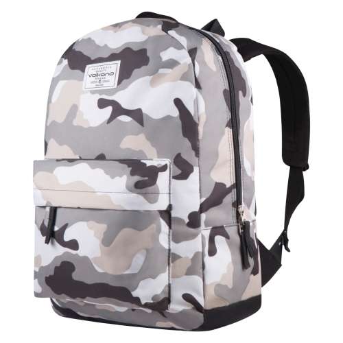 Volkano Diva Series 15.6` Laptop Backpack - Grey Cammo