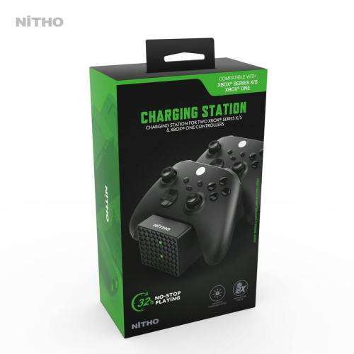 Nitho Xbox Series X/S - Xbox One CHARGING STATION (32 hours)
