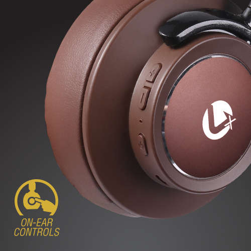 VolkanoX Asista H01 Series Bluetooth Black Headphones with Voice Assistant