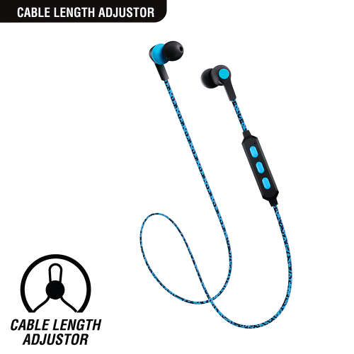 Volkano Moda Series Bluetooth Earphones - Blue