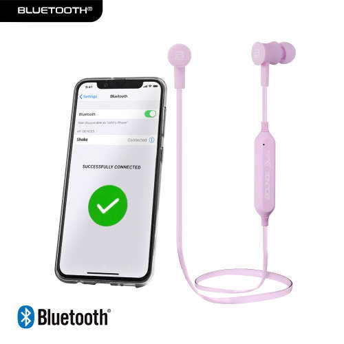 Bounce `Shake Series Bluetooth Earphones - Grape