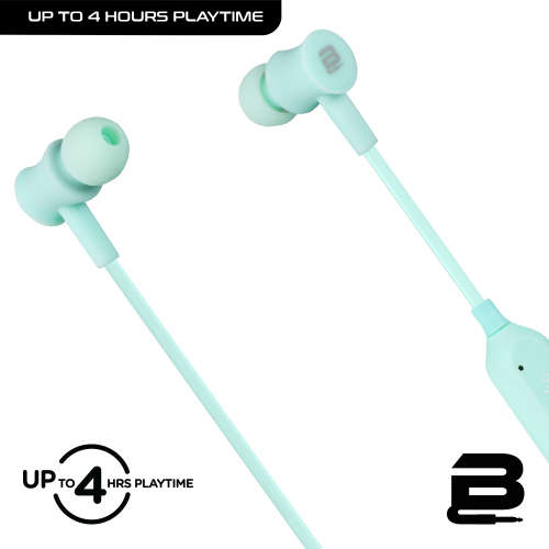 Bounce `Shake Series Bluetooth Earphones - Mint