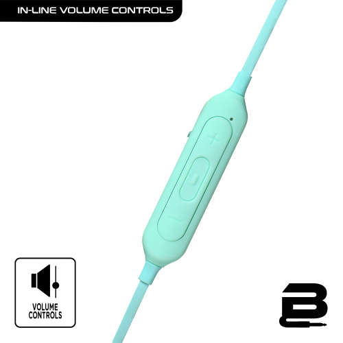 Bounce `Shake Series Bluetooth Earphones - Mint