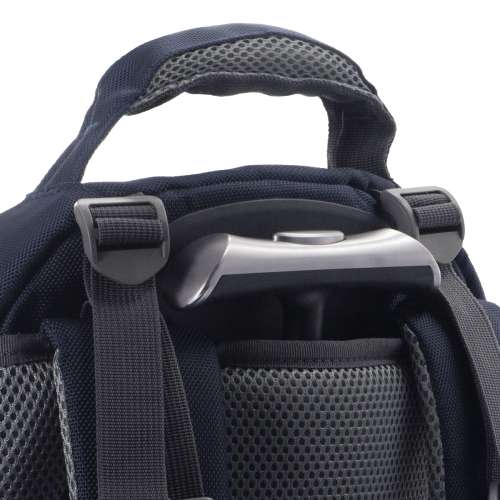Volkano Orthopaedic Series 15.6` (39.6 cm) Trolley Backpack in Navy and Grey