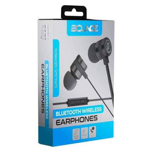 Bounce Salsa Series Bluetooth Earphones - Black