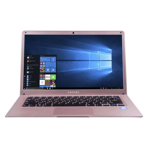 Connex SlimBook2 14.1` Intel Celeron N3350 Dual Core Laptop - Rose Gold