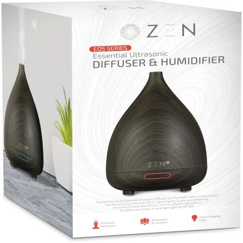 Zen Eos Series Ultrasonic Diffuser - Dark Wood