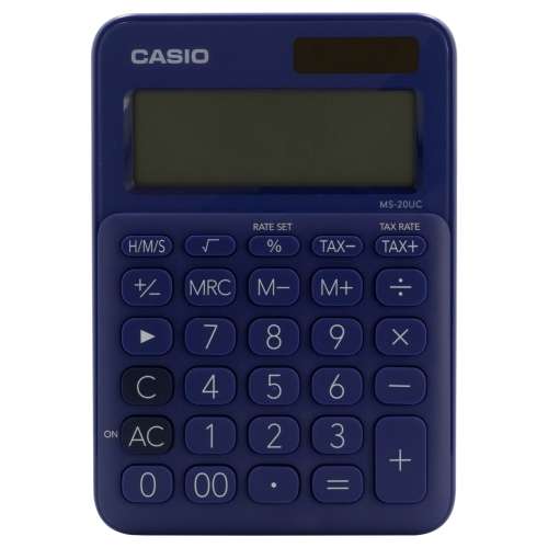 Casio MS-20UC Desktop Calculator - Purple
