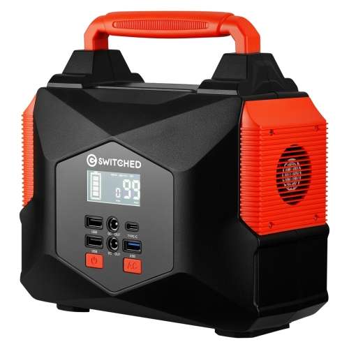 Switched 200W Portable Power Station (166.5Wh)