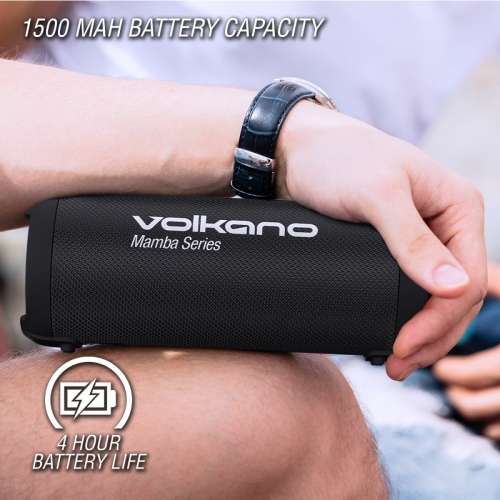Volkano Mamba Series Bluetooth Speaker - Black