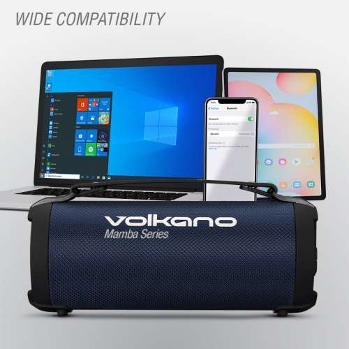 Volkano Mamba Series Bluetooth Speaker - Blue