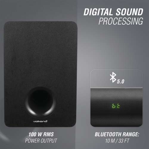 Volkano X Shockwave Series 120W 2.1 Soundbar