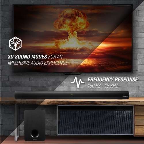 Volkano X Shockwave Series 120W 2.1 Soundbar