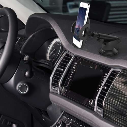 Volkano Extend series car phone holder - black