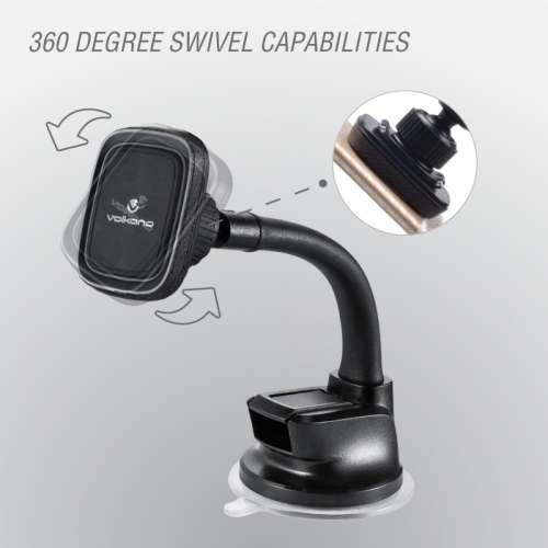 Volkano Hold Series Magnetic flexi dash phone holder