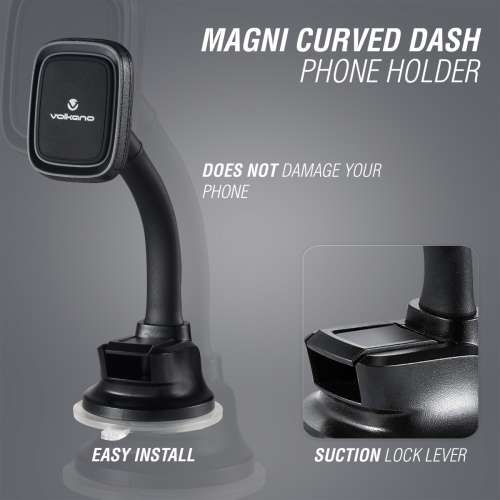Volkano Hold Series Magnetic flexi dash phone holder