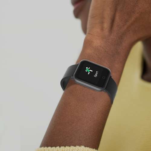 Volkano Active Tech Serene series Watch with heart rate monitor - Black
