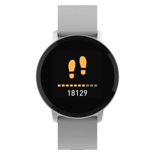Volkano Active Tech Trend series Watch with heart rate monitor - Silver