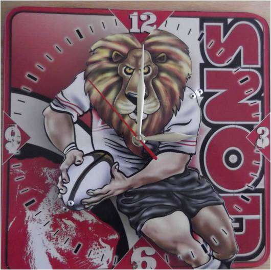 LIONS RUGBY CLOCK