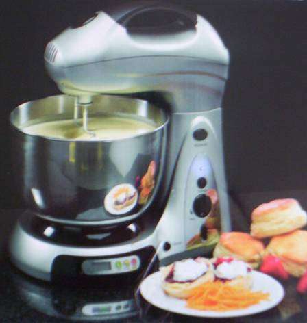 Professional Mixer & Stainless Steel Bowl with Digital Scale