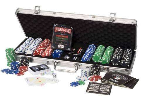 500pc DICE CHIPSET IN ALUMINIUM CASE ***BRAND NEW***