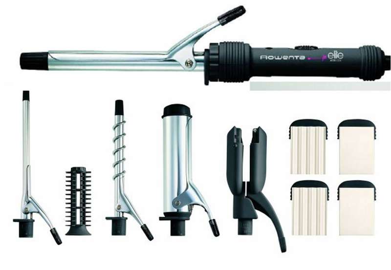 8-in-1 Hair Styler - Straighten, curl, brush or crimp (ROWENTA - Made in Germany)