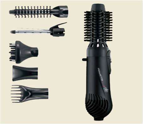 9-Piece 1000W Hair Styler Set (ROWENTA - Made in Germany)