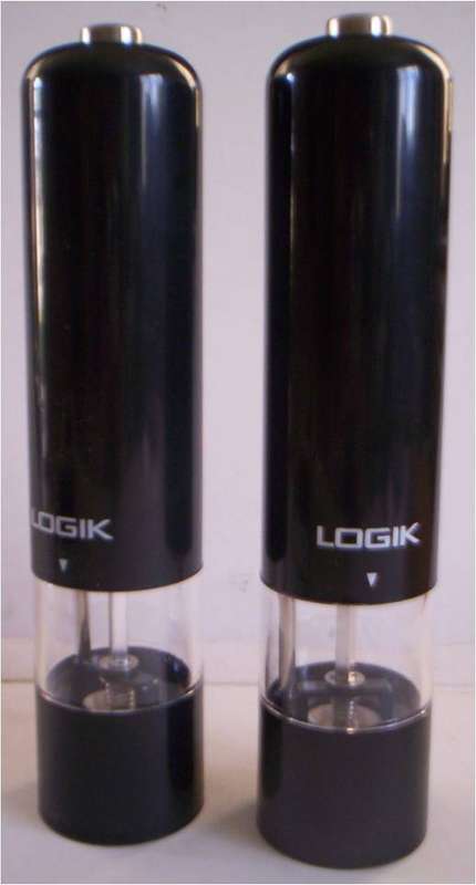 LOGIC ELECTRIC SALT & PEPPER MILLS