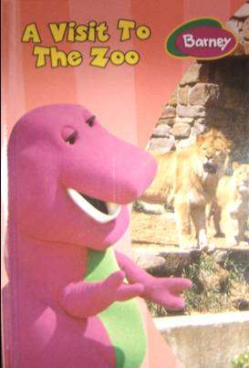 BARNEY: A VISIT TO THE ZOO! ***original & genuine ***