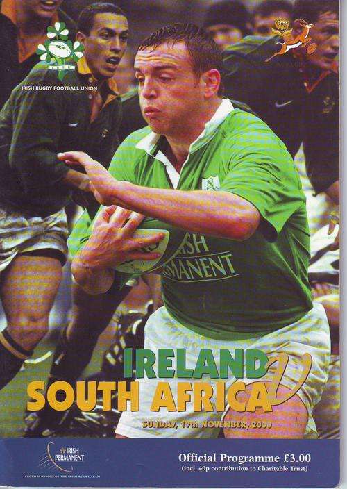 Springbok Tour 2000 - Ireland vs South Africa