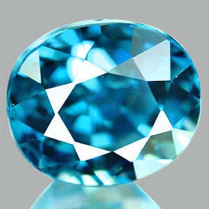 2.16ct  SHIMMERING CLEAN NATURAL BLUE CAMBODIA ZIRCON