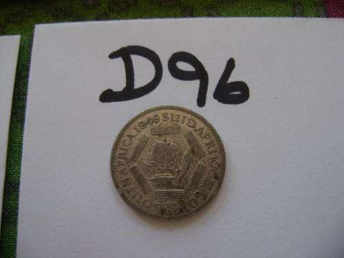 1948 SILVER SA UNION 6 PENCE