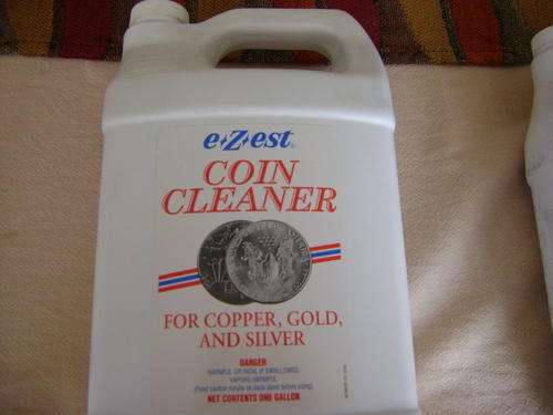150 ML  EZEST COIN CLEANER - RESTORE NOT CLEAN - USA - LAST ONES