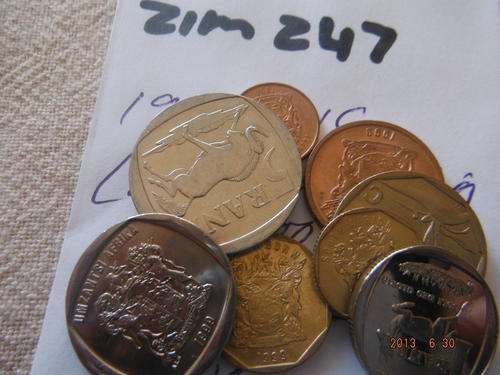 1999 UWC COINS INCLUDING R5 COIN