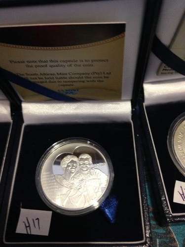 2012 SA SILVER R1 IN SA MUNT BOX WALTER AND ALBERTINA SISULU