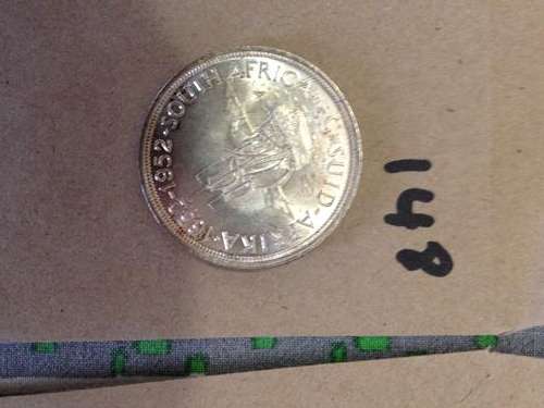 1952 SA UNION CROWN/ 5 SHILLINGS