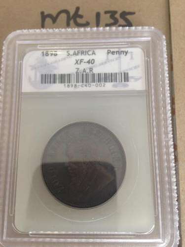 1898 SA PENNY XF 40 SACGS