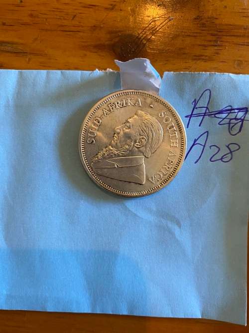 2018 SA SILVER KRUGER 1 Oz COIN