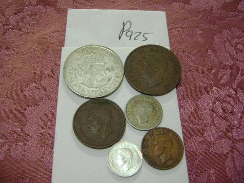 1941 SA UNION COIN SET X6 COINS