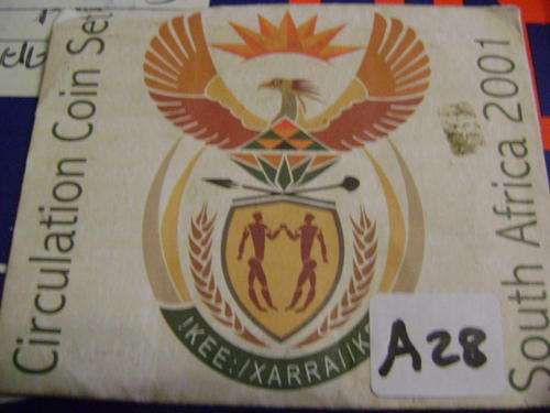 2001 SA CIRCULATION COIN SET