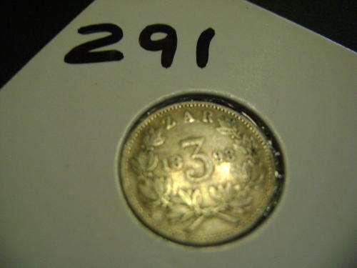1893 ZAR 3 PENCE